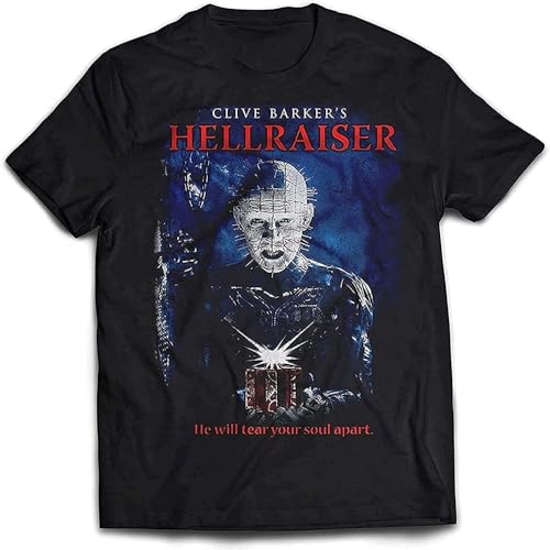 Mens T Shirts Casual Cotton Tees Top Hellraiser Shirt Black XL von LAOCHUANZHANG
