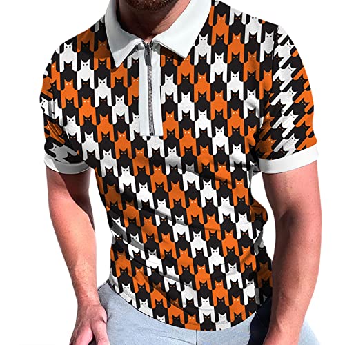 Herren Poloshirt Kurzarm Descente Golf Shirts Weißes Poloshirt Custom Slim Fit Polo Langarm Herren Poloshirt Mit Brusttasche Ghyugr Poloshirt Langarm Polo 4XL Frottee Polo Herren von LAOFU