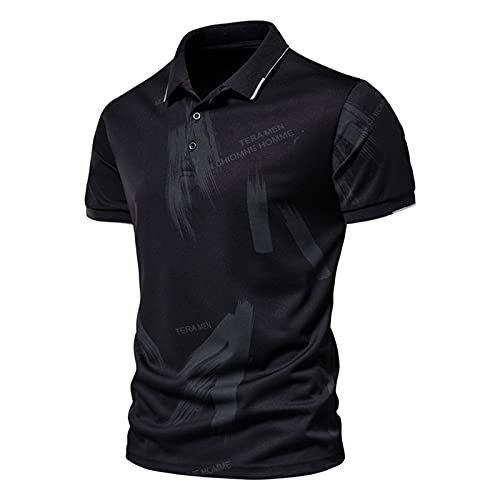 LAOFU Sport Poloshirt Poloshirt Reißverschluss Poloshirt Mit Tasche Poloshirt Gelb Poloshirt Baumwolle Herren Golfhemden Herren Grünes Poloshirt Golf Poloshirts Poloshirt Orange Langarmpolo von LAOFU