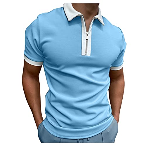 Retro Polo Shirt Herren Poloshirts Polo Zipper Polo Shirt 3XL Fit Polo Piqué Polo Polo Shirt Polo Polo Shirt XXXL Polo Shirt Sport Polo Shirt Muscle Fit Polo Shirt Pique Herren Polo von LAOFU