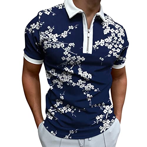 Arbeitskleidung Poloshirt Poloshirt Mit Druck Poloshirt Herren Grün Hochwertige Poloshirts Herren Poloshirt Mit Reißverschluss Herren Leinen Poloshirt Poloshirt 5XL Poloshirt Hellblau Herren von LAOSU