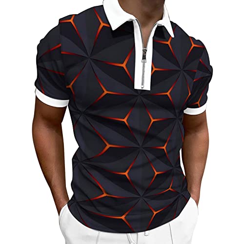 Poloshirt Herren Kurzarm Polo T Shirt Herren Poloshirt Herren Langarm Polo Style Polo Hemd Herren Herren Poloshirt Langarm Vintage Polo Shirt Polo Club T Shirt Polo Shirt Slim Fit Polo Color von LAOSU