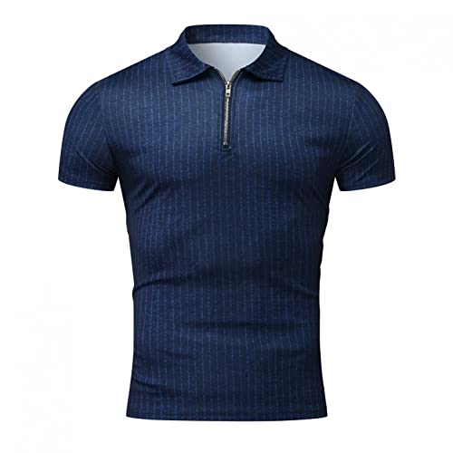 Poloshirt Herren Polo Shirts Mischgewebe Arbeitspolo Strickpolo Muskel Seide Eigenes Modische Kaschmir Mao Button Down Arztpraxis Knöpfe Giant Feinstrick Mop Bauchgröße Nach Maß Gemusterte von LAOSU