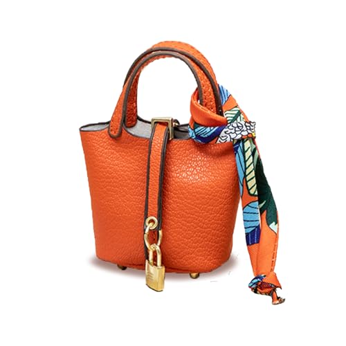 LAOYEFACAI Mini Taschenanhänger Süßer Leder Schlüsselanhänger Handtaschen Charm Perfekt für Damen Dekoration und Aufbewahrung kleiner Gegenstände (FS) von LAOYEFACAI