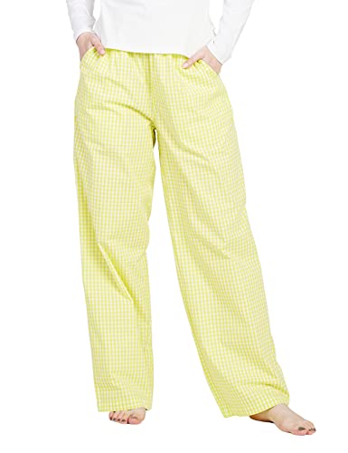 LAPASA Damen Pyjamahose Loungehose Schlafanzughose Freizeithose Baumwolle Flanell von LAPASA