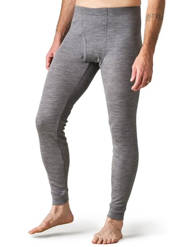 LAPASA Herren 100% Merinowolle Unterhosen, Premium Merino Wolle Unterhosen Thermounterwäsche Warm M30 von LAPASA