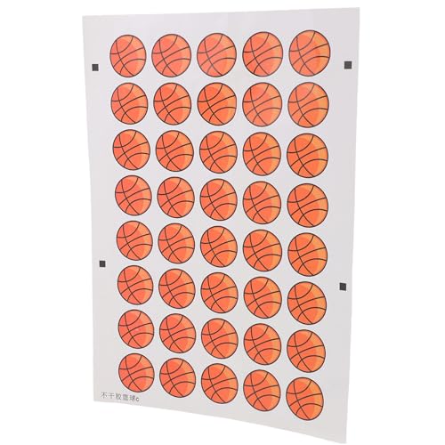 LAPYAPPE Basketball-tattoos Aufkleber Temporäre Tattoos Sport Tattoos Für Arm Bein Rücken Zur Partydeko von LAPYAPPE