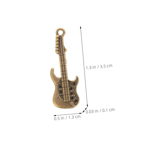 LAPYAPPE 100 Stück Gitarren Charms Retro Gitarre Dekorationen für Handyhüllen Diy Schmuck und Kreative Bastelprojekte Einzigartige und Lebendige Accessoires für Musikliebhaber LAPYAPPE 100 Stück Gitarren Charms Retro Gitarre Dekorationen für Handyhüllen Diy Schmuck und Kreative Bastelprojekte Einzigartige und Lebendige Accessoires für Musikliebhaber von LAPYAPPE