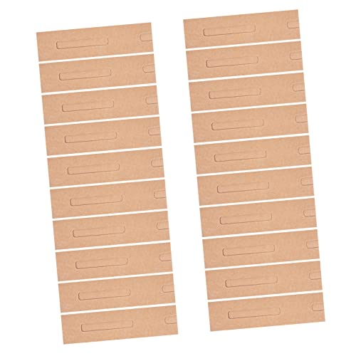 LAPYAPPE 20stücke Kleine Braune Stifthülle Aus Kraftpapier Stiftbeutel Für Einzelne Stifthalter Papiertüten Als Stiftverpackung Stiftverpackungsröhren Für Büro Oder Freizeit von LAPYAPPE