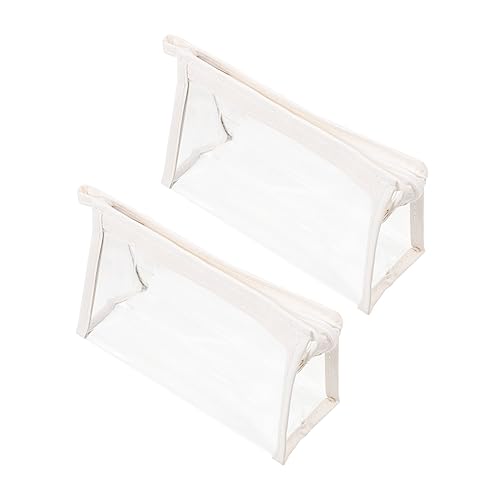 LAPYAPPE 2stücke Große Transparente Federmäppchen Multifunktionale Stiftschutztaschen Für Schule Büro Und Alltag Für Stifte Kosmetik Und Mehr von LAPYAPPE
