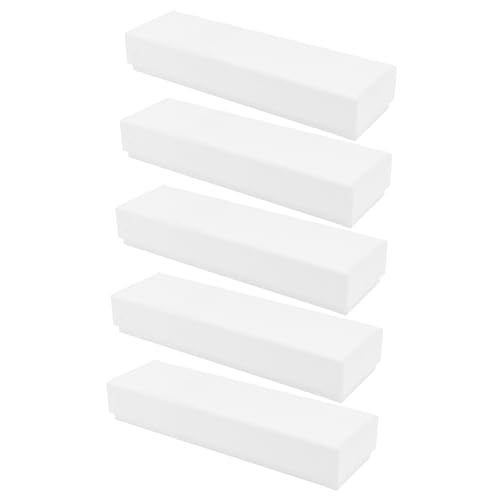 LAPYAPPE 5stücke Schreibwaren Geschenkbox Aus Papier Lesezeichen Lagerung Box Für Studenten Stifteetui Mit Schwammfüllung Aufbewahrungsbox von LAPYAPPE