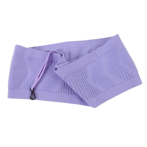 LAPYAPPE Elastische Bauchtasche Herren Laufgürtel Atmungsaktiv Mesh Design Verstellbar Multifunktionale Hüfttasche für Sport Wandern Reisen Alltag von LAPYAPPE