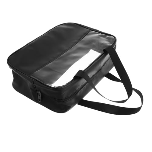 LAPYAPPE Kosmetiktasche Transparent Mit Griff wasserdichte Reise-kulturtasche Aus PVC Durchsichtige Kosmetiktasche Für Damen Make-up-Organizer Tragbare Beutel Für Bad Und Fitnessstudio von LAPYAPPE