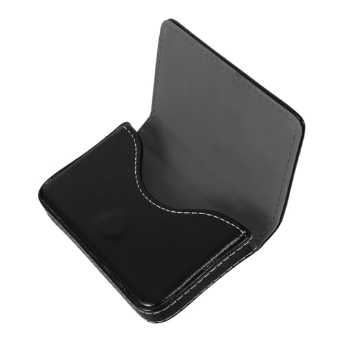 LAPYAPPE Visitenkartenbox aus mit Schnappverschluss für Geschäftsleute Kartenorganizer für Männer und Frauen von LAPYAPPE