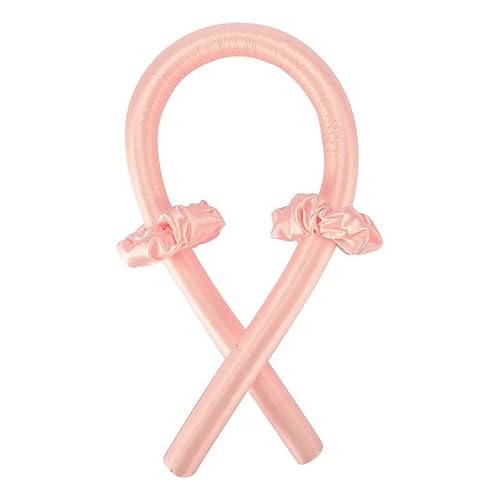 Lockenwickler Heatless Curling Rod Stirnband Band Seide Hairwear Lockenwickler Lazy Curling Keine Wärme Schlafen Weichen Curler for Mädchen Frau Styling Werkzeug Papilotten (Color : Fairy powder) von LAPooh