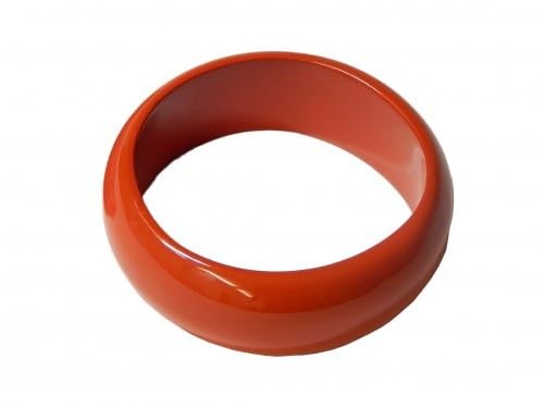 LAQ Design Armreifen für EXTRA schmale Handgelenke, dezente und poppige Farben Farbe Bordeauxrot von LAQ Design