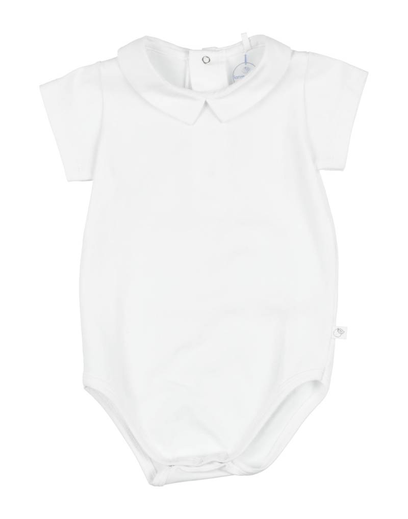 LARANJINHA Strampelanzug Kinder Weiß von LARANJINHA