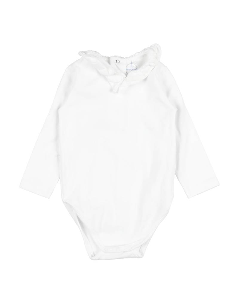 LARANJINHA Strampelanzug Kinder Weiß von LARANJINHA