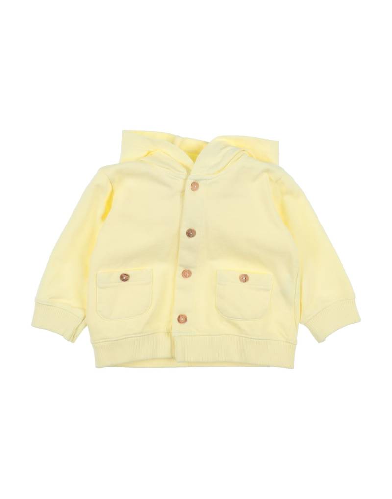 LARANJINHA Sweatshirt Kinder Pastellgelb von LARANJINHA