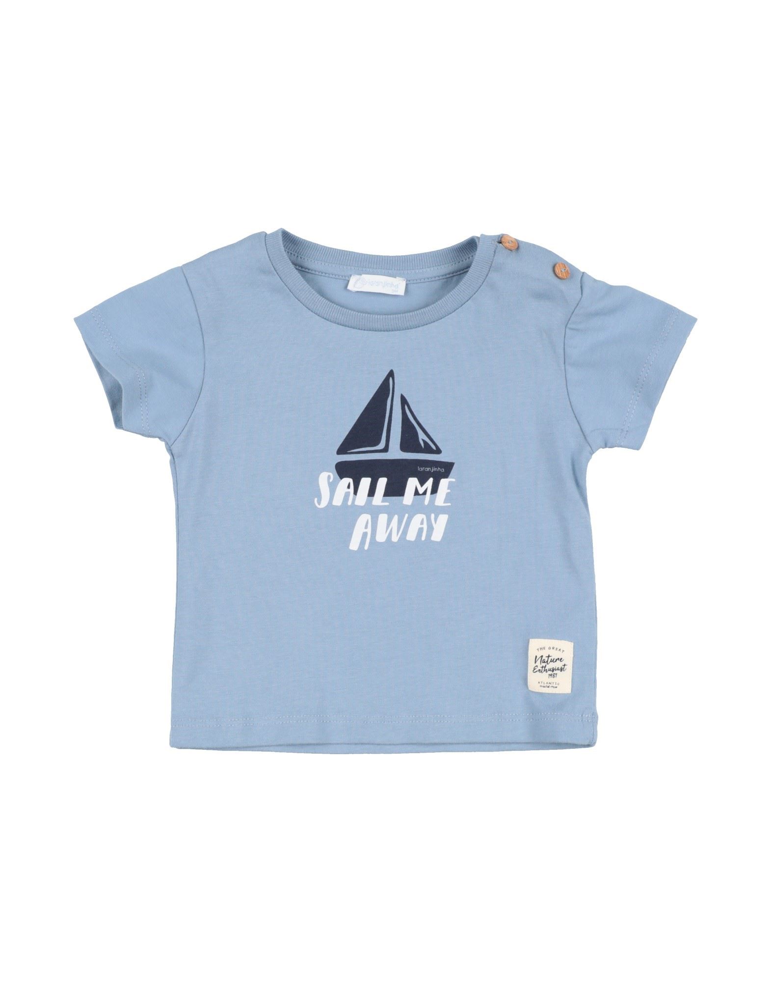 LARANJINHA T-shirts Kinder Taubenblau von LARANJINHA