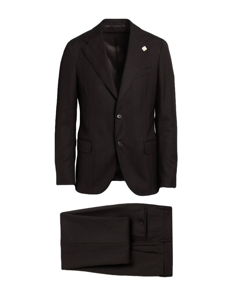 LARDINI Anzug Herren Dunkelbraun von LARDINI