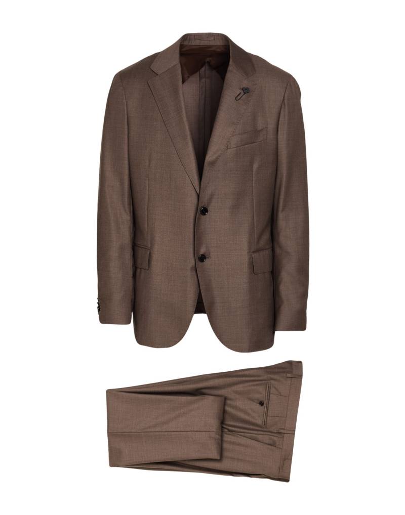 LARDINI Anzug Herren Dunkelbraun von LARDINI
