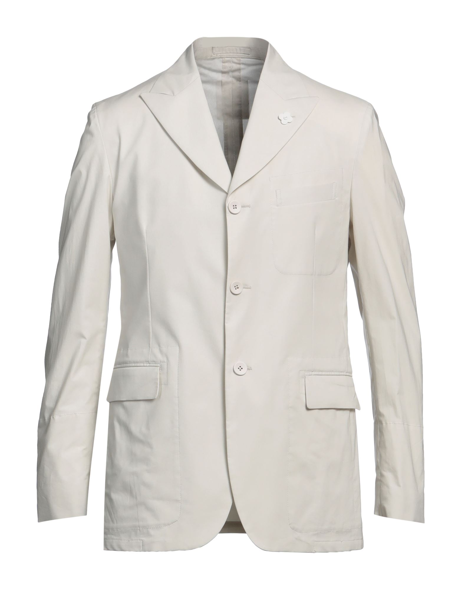 LARDINI Blazer Herren Cremeweiß von LARDINI