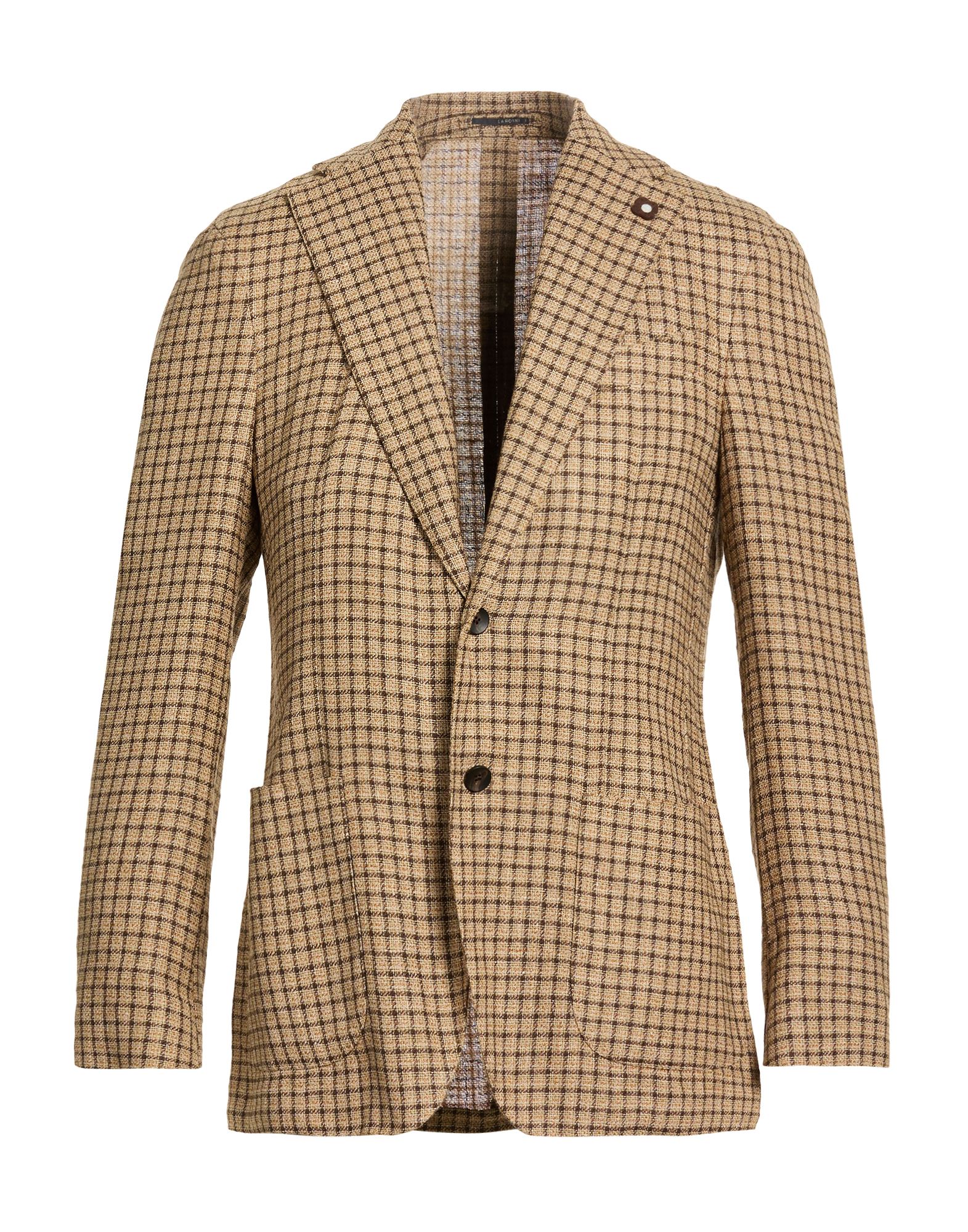 LARDINI Blazer Herren Sand von LARDINI