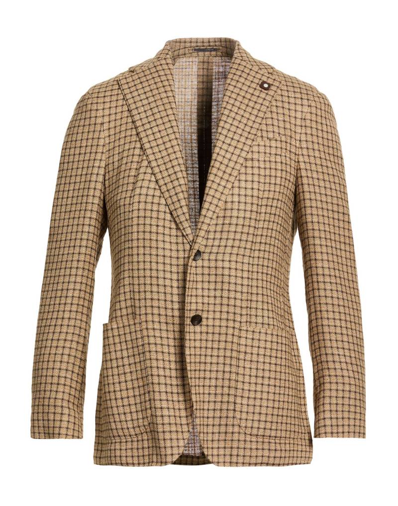 LARDINI Blazer Herren Sand von LARDINI