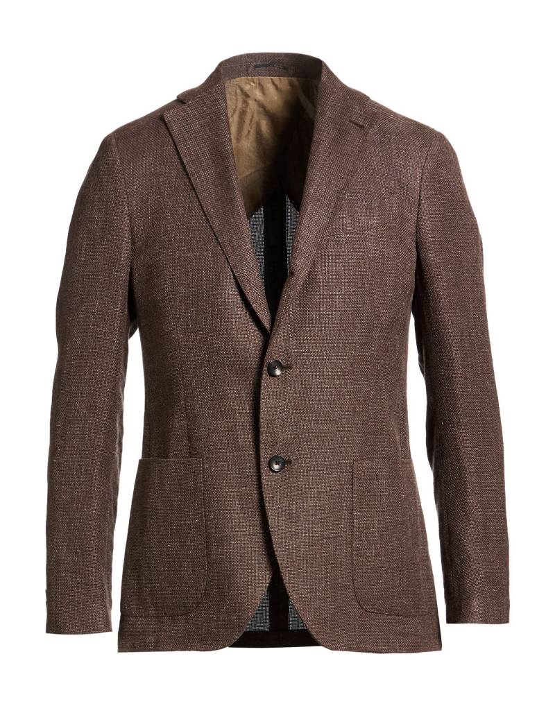 LARDINI Blazer Herren Schokobraun von LARDINI