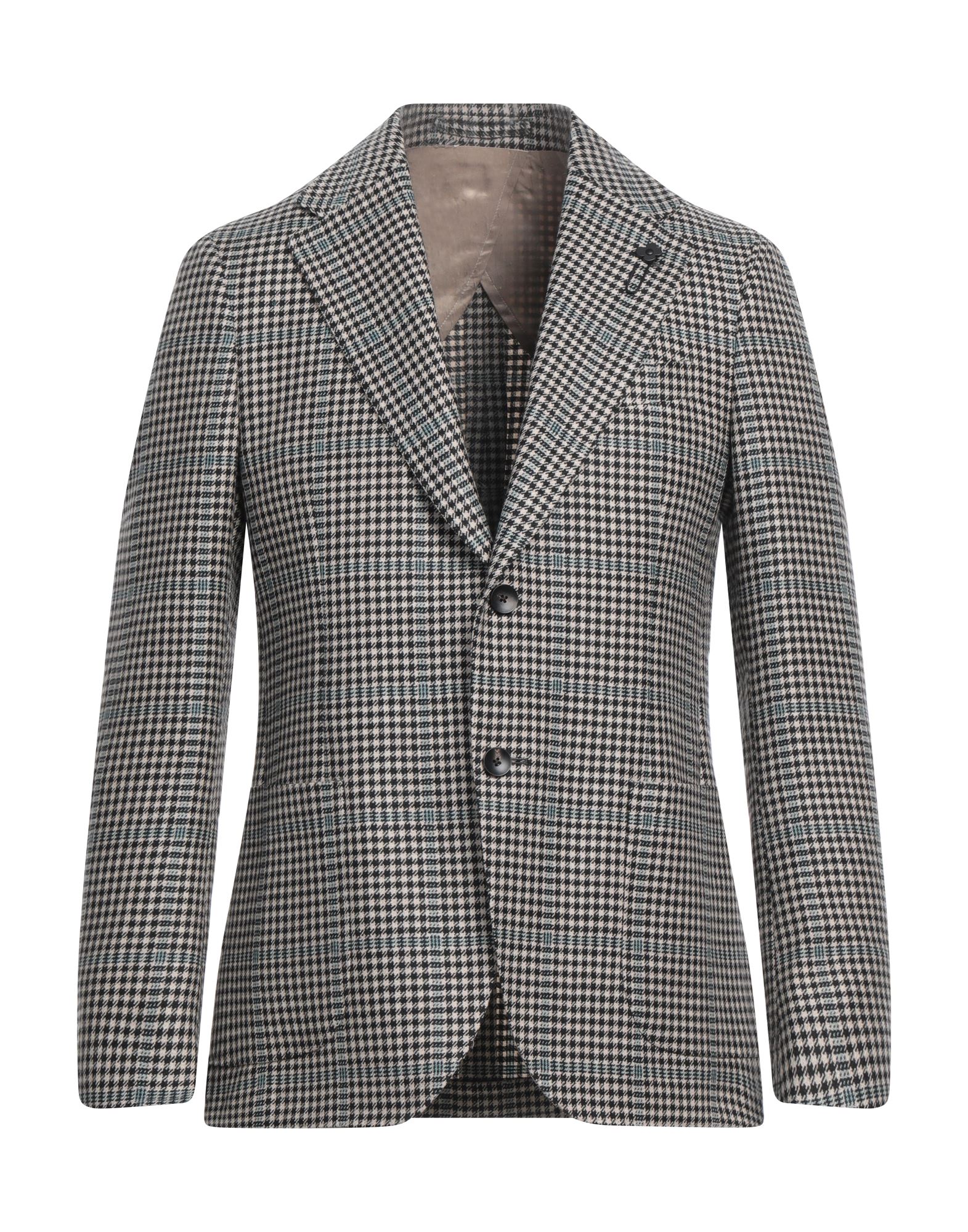 LARDINI Blazer Herren Schwarz von LARDINI