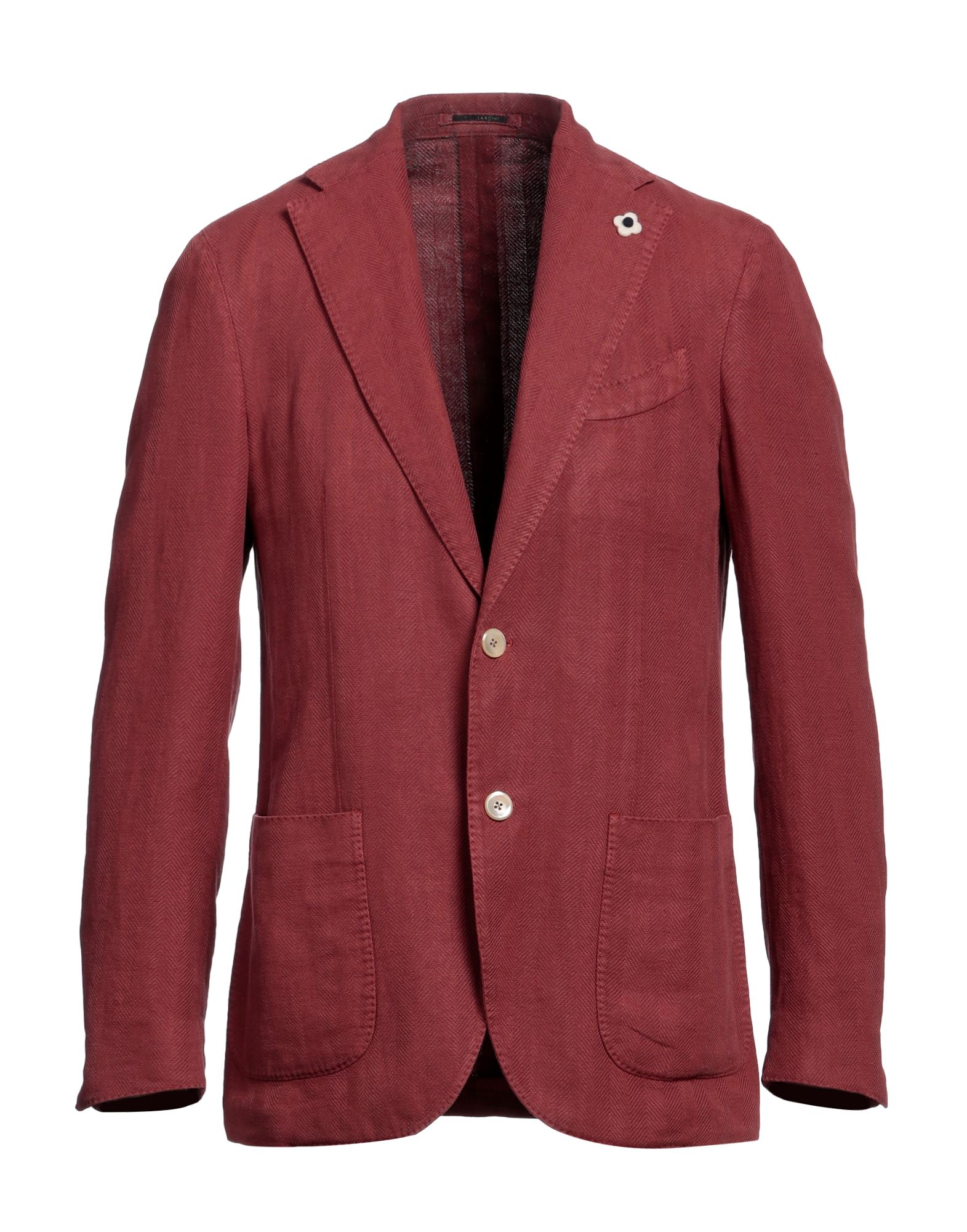 LARDINI Blazer Herren Ziegelrot von LARDINI