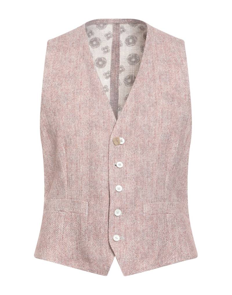 LARDINI Couture-weste Herren Rostrot von LARDINI