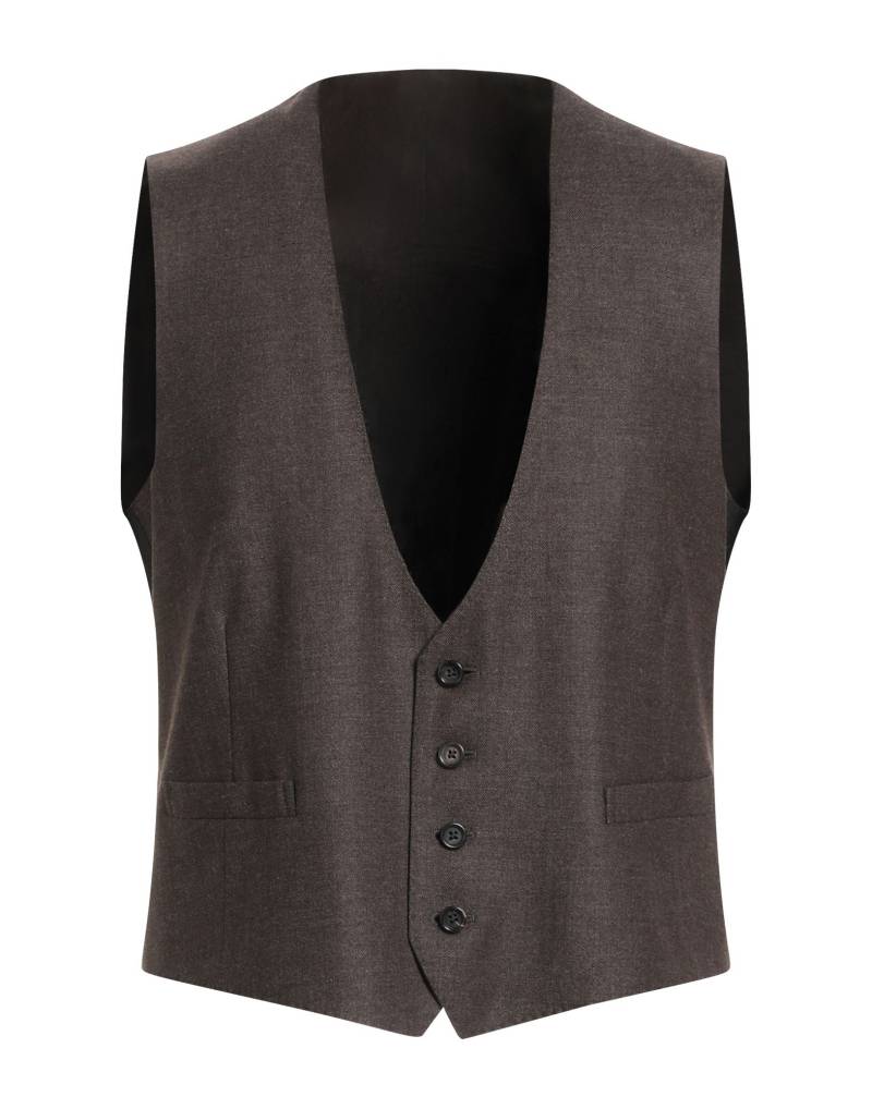 LARDINI Couture-weste Herren Schokobraun von LARDINI