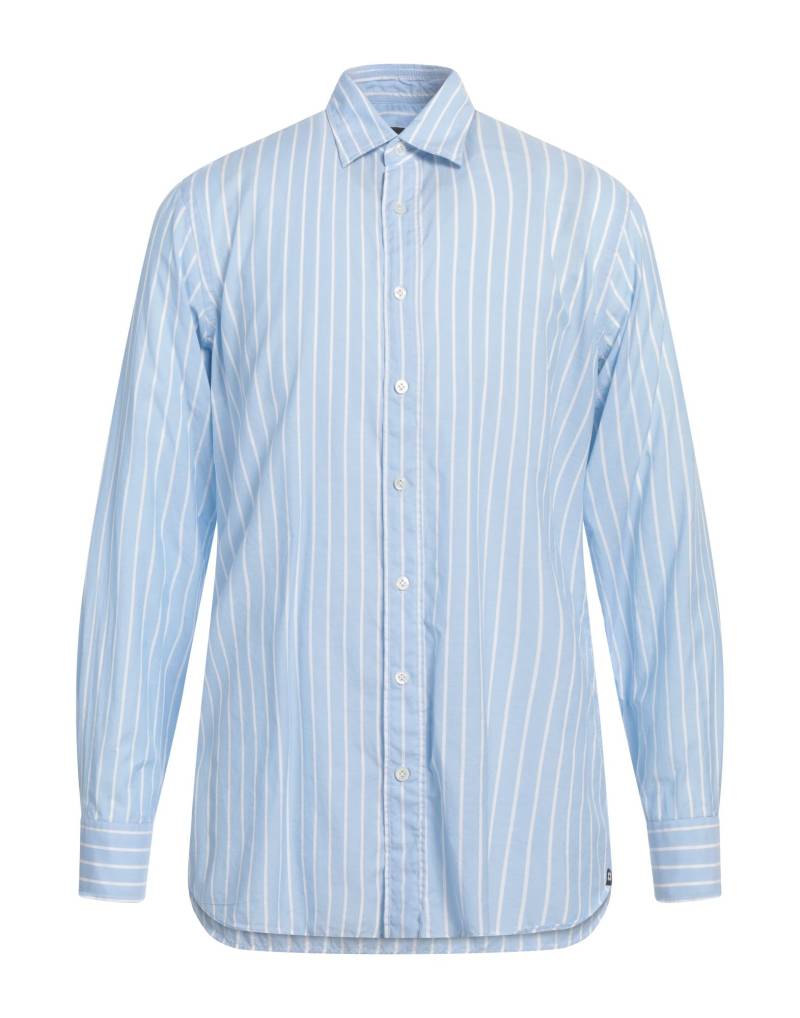 LARDINI Hemd Herren Azurblau von LARDINI