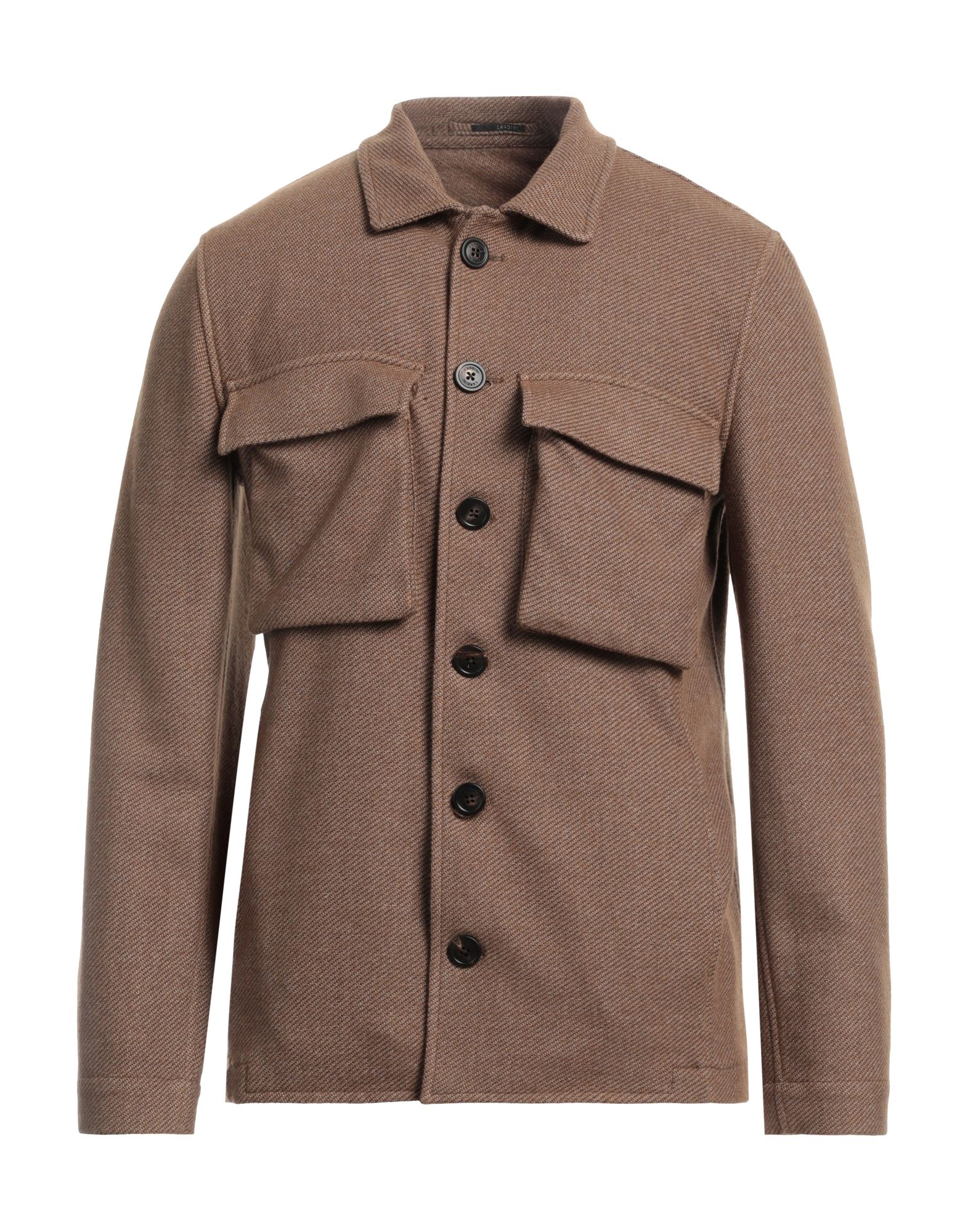 LARDINI Hemd Herren Khaki von LARDINI