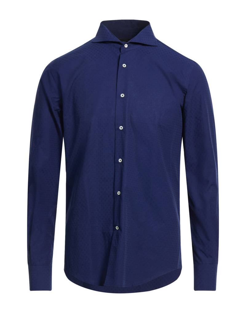 LARDINI Hemd Herren Marineblau von LARDINI