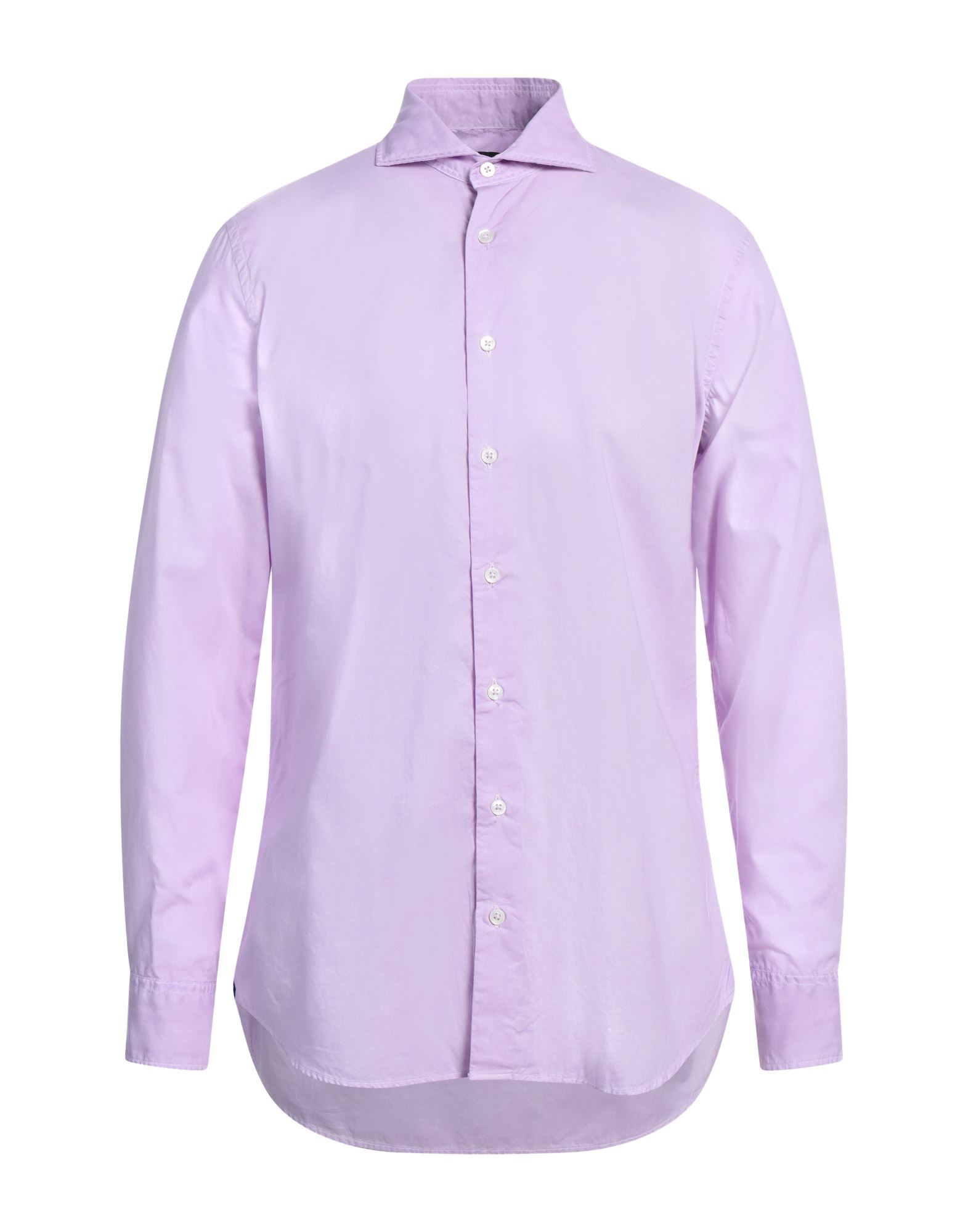 LARDINI Hemd Herren Violett von LARDINI