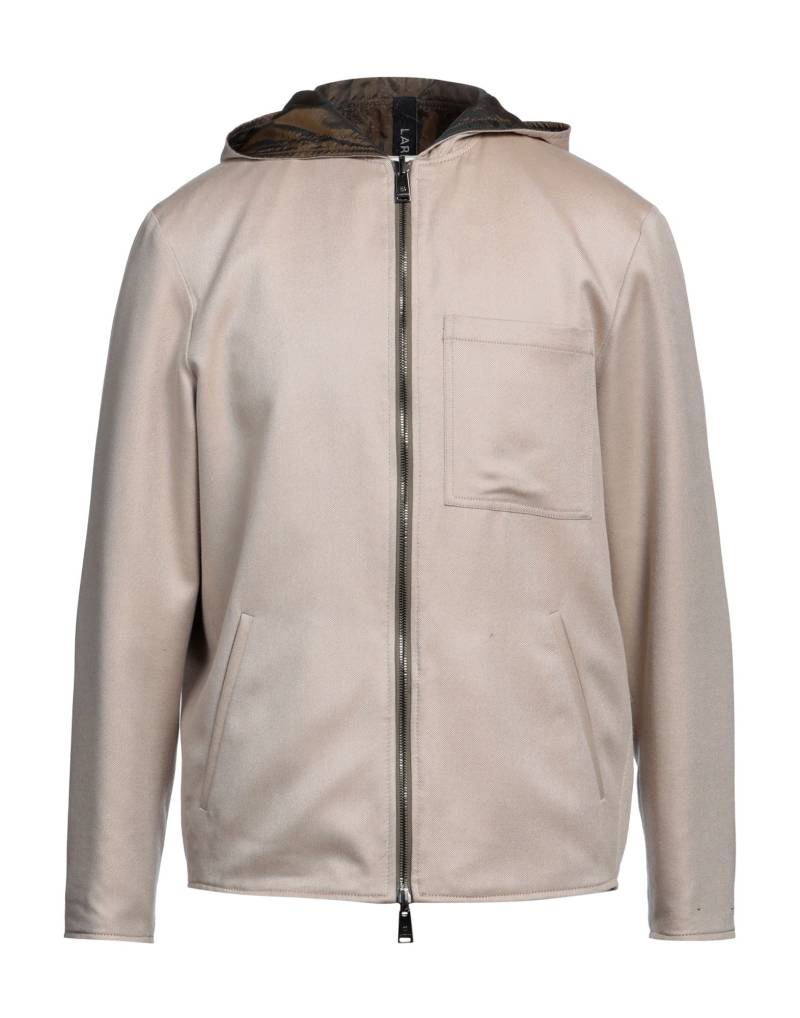 LARDINI Jacke & Anorak Herren Beige LARDINI Jacke & Anorak Herren Beige von LARDINI