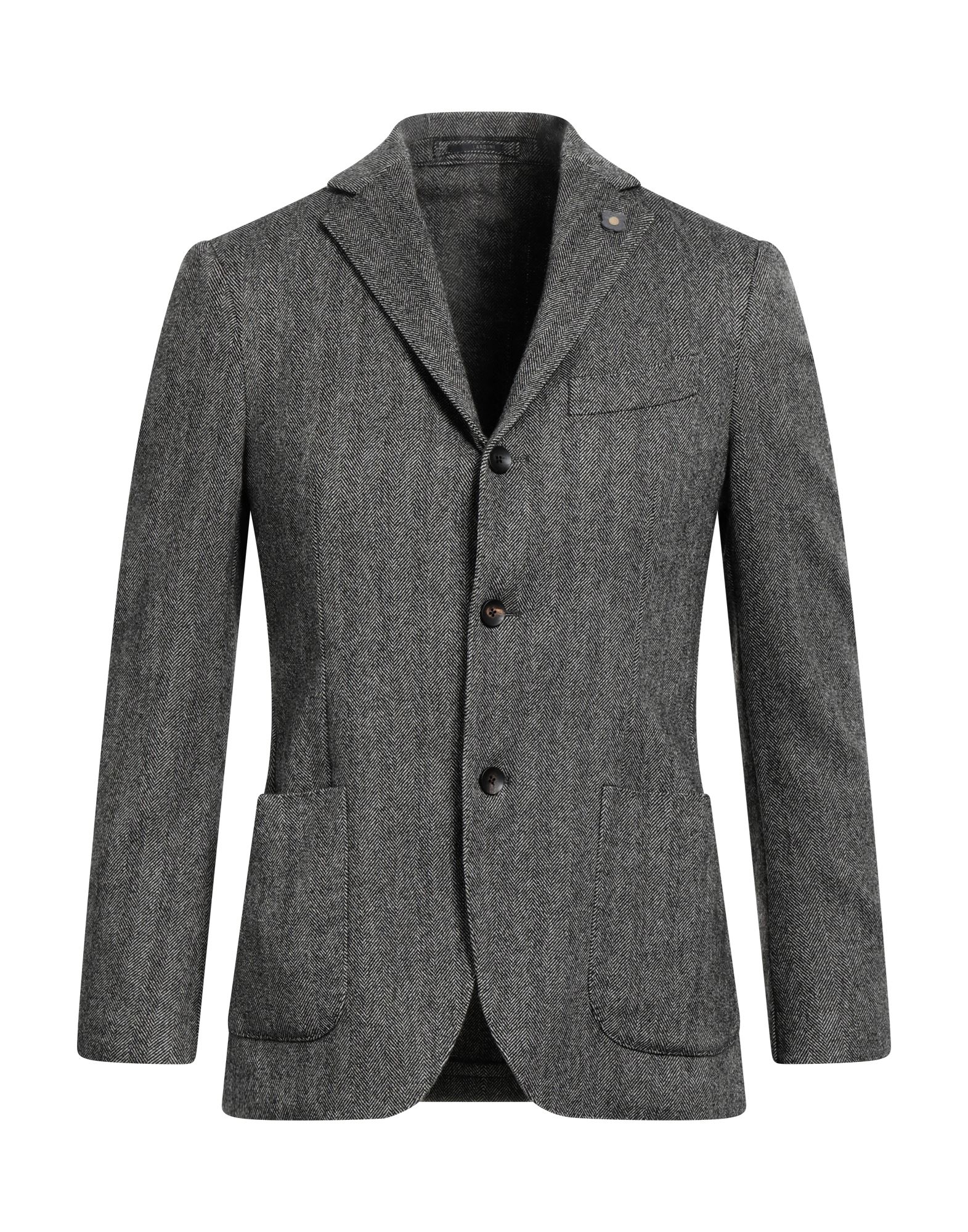 LARDINI Blazer Herren Schwarz von LARDINI