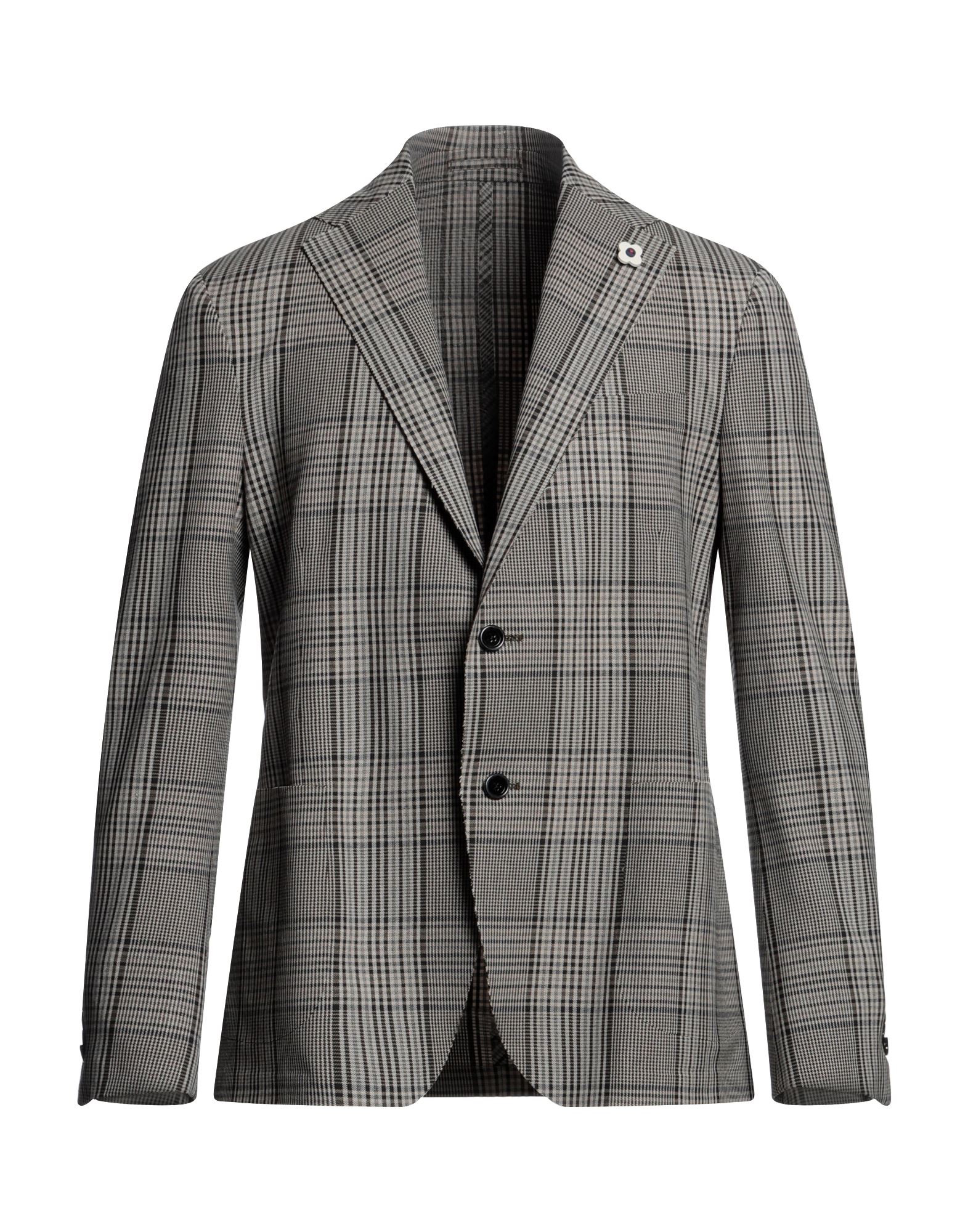 LARDINI Blazer Herren Taubengrau von LARDINI