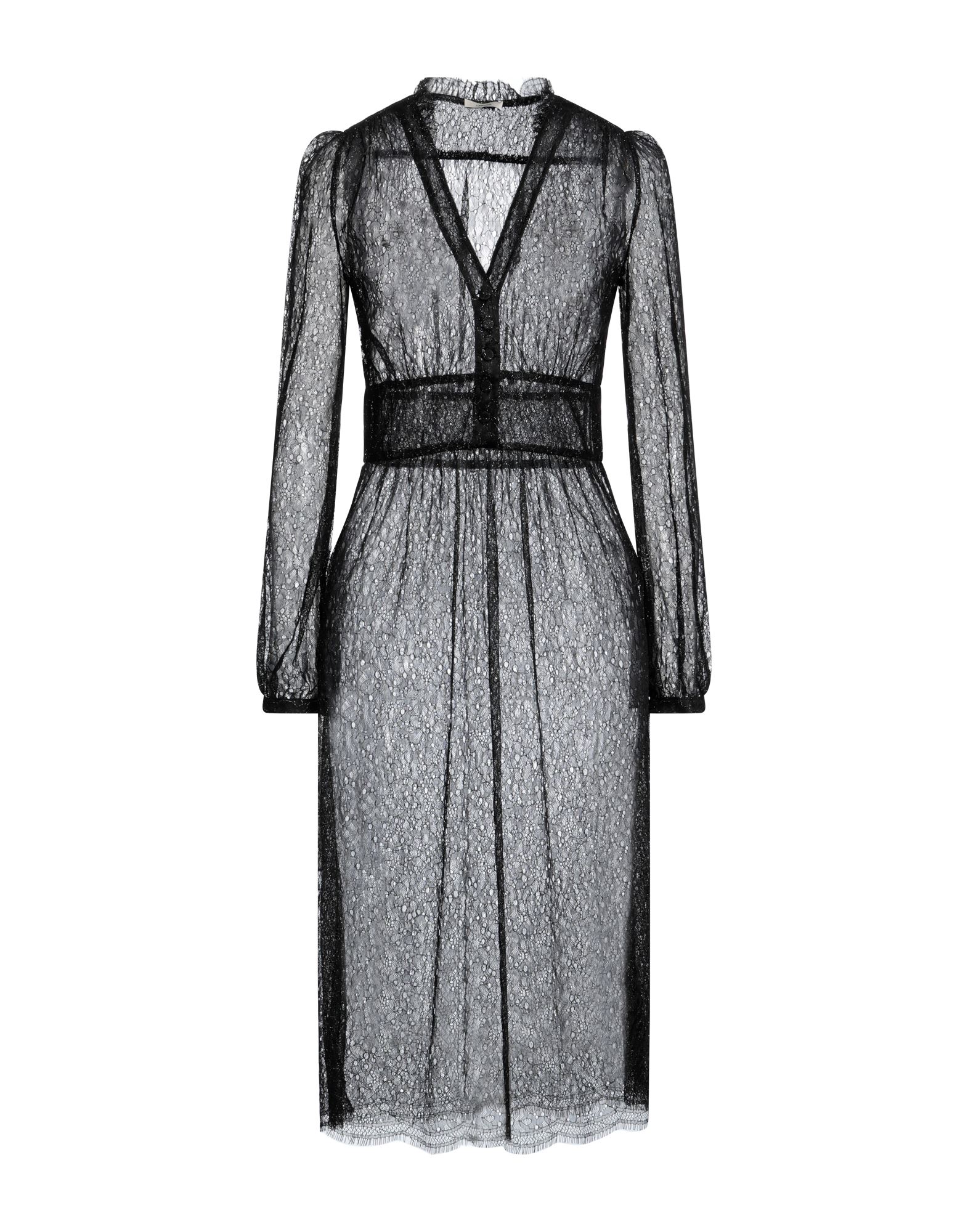 LARDINI Midi-kleid Damen Schwarz von LARDINI