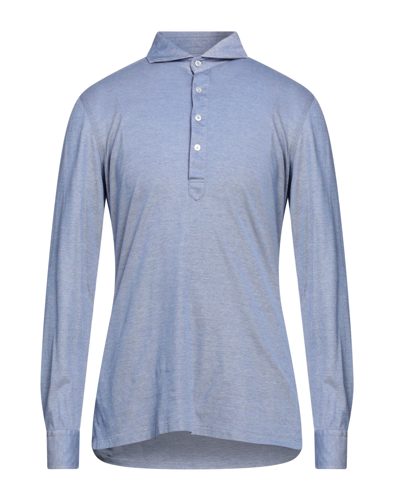 LARDINI Poloshirt Herren Blau von LARDINI