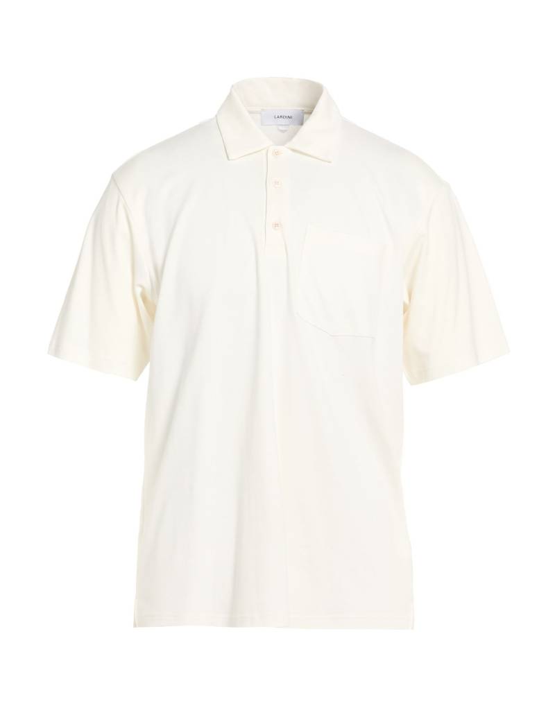 LARDINI Poloshirt Herren Weiß von LARDINI