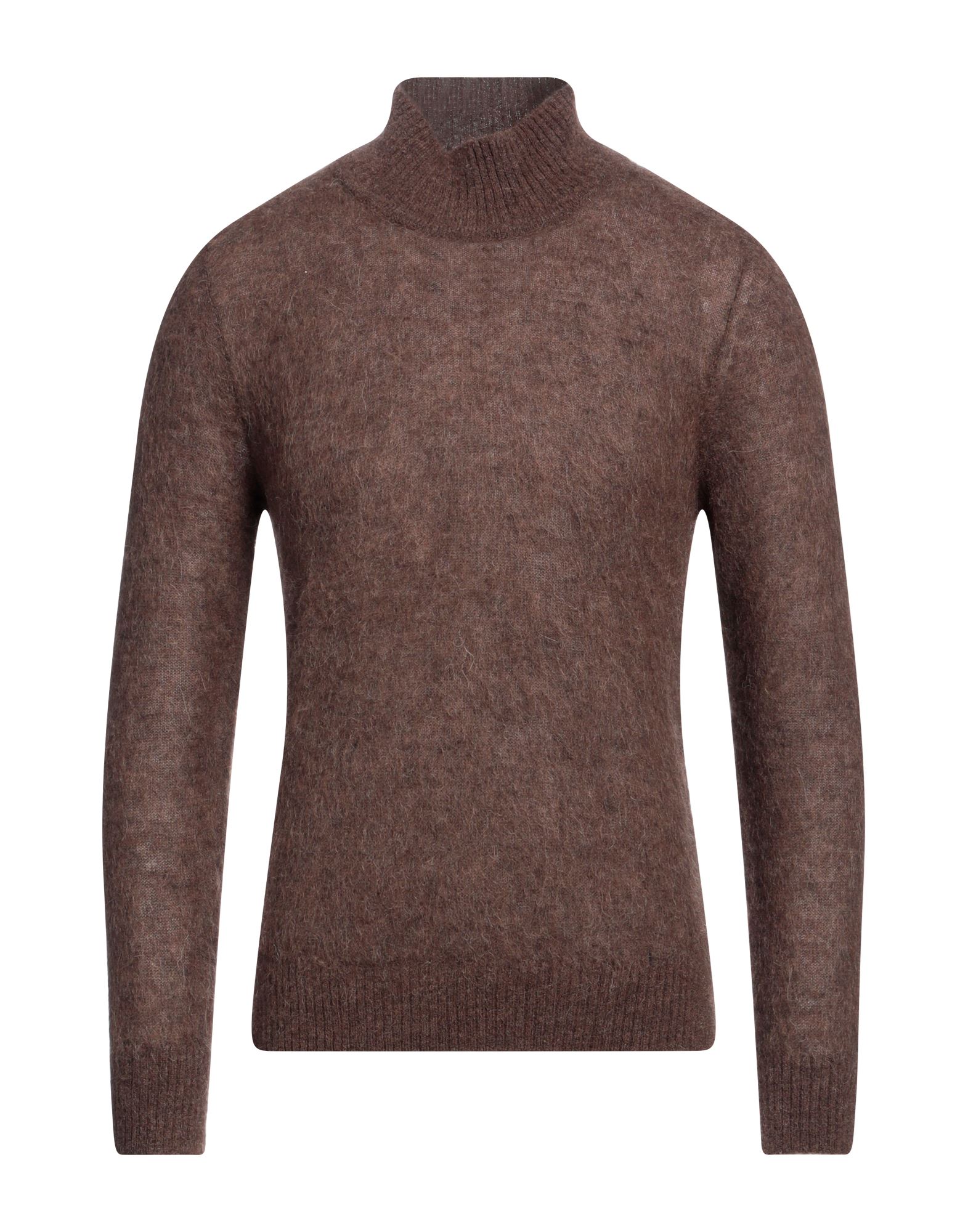 LARDINI Rollkragenpullover Herren Braun von LARDINI