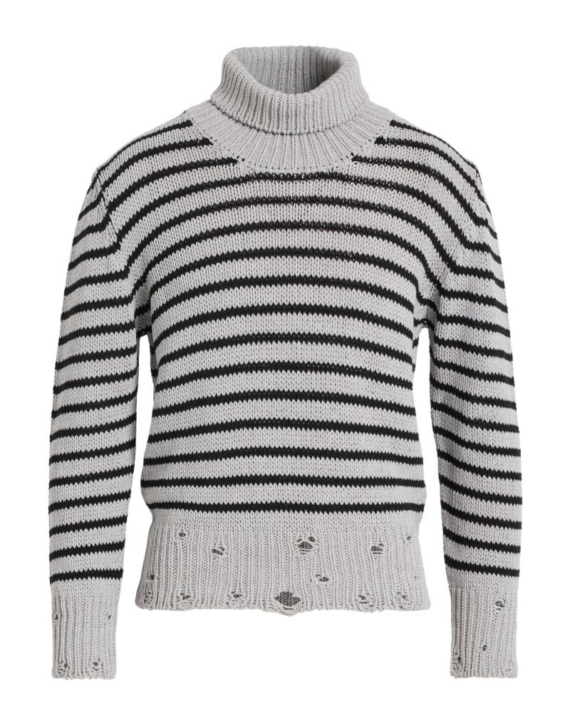 LARDINI Rollkragenpullover Herren Grau von LARDINI