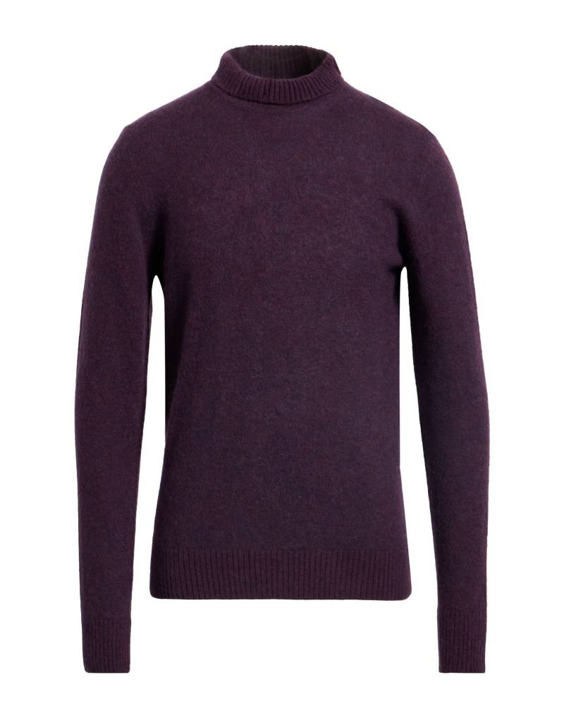 LARDINI Rollkragenpullover Herren Pflaume von LARDINI