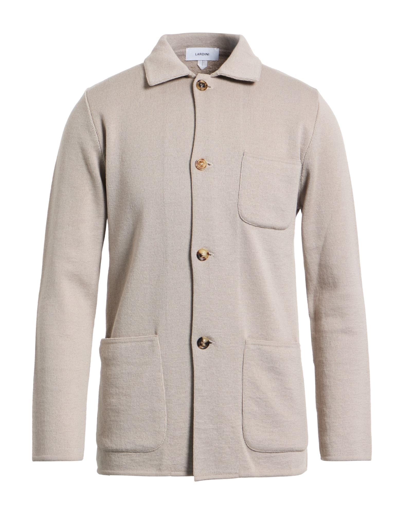 LARDINI Strickjacke Herren Maulwurfsgrau von LARDINI