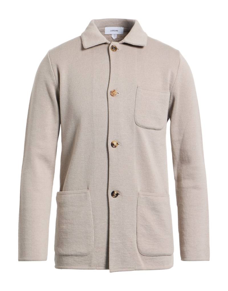 LARDINI Strickjacke Herren Maulwurfsgrau von LARDINI