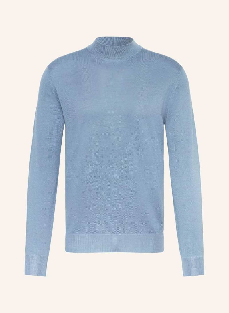 Lardini Pullover Aus Merinowolle blau von LARDINI
